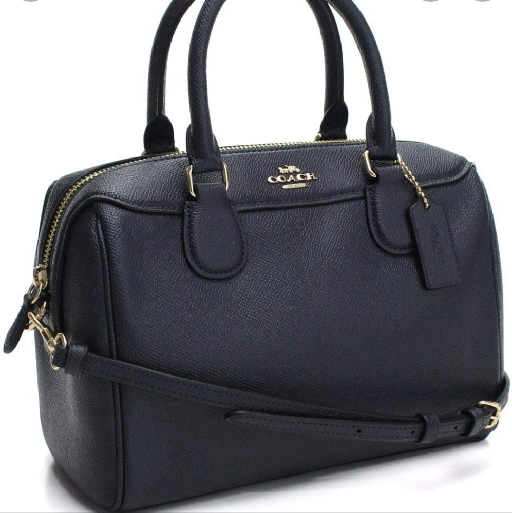 Coach- Navy Blue Crossbody Bag